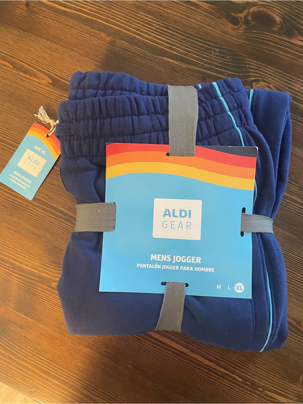 ALDI GEAR Men's Navy Jogger Sweatpants - Comfortable Athletic Fit